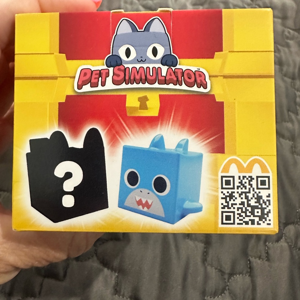 Unopened happy meal toy from McDonald’s in Morocco. Two.